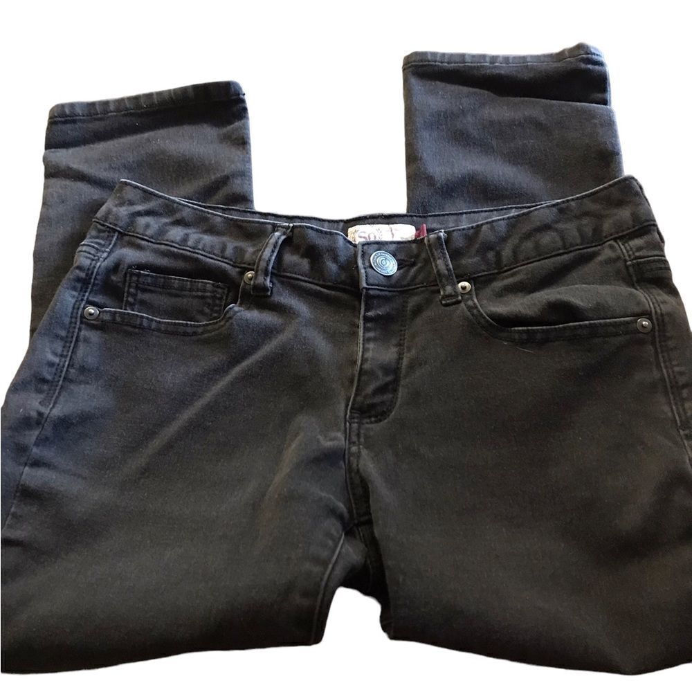 Black denim capris jeans great condition sz  size 9